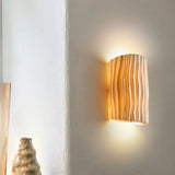 Nordic Textured Half-Cylinder LED Wall Light | 2-Light Lasson Living