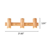 Modern Wooden Cylinder LED Wall Light | 1-Light Lasson Living