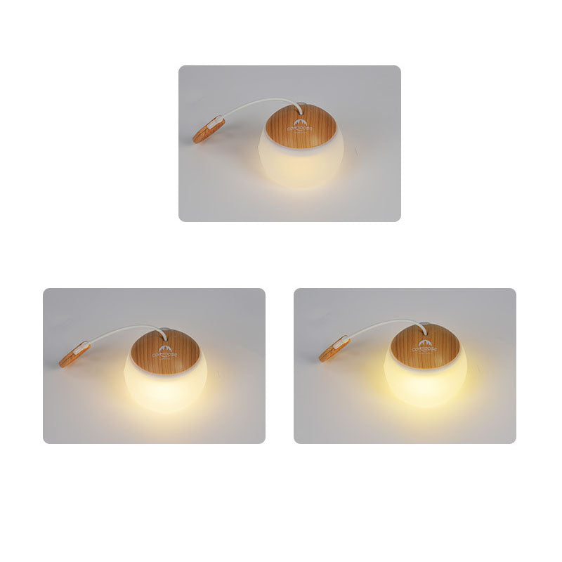 Portable USB Rechargeable LED Camping Tent Hanging 1-Light Lasson Living