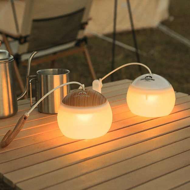 Portable USB Rechargeable LED Camping Tent Hanging 1-Light Lasson Living