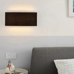 Japanese Wooden Square LED Wall Light | 1-Light Lasson Living