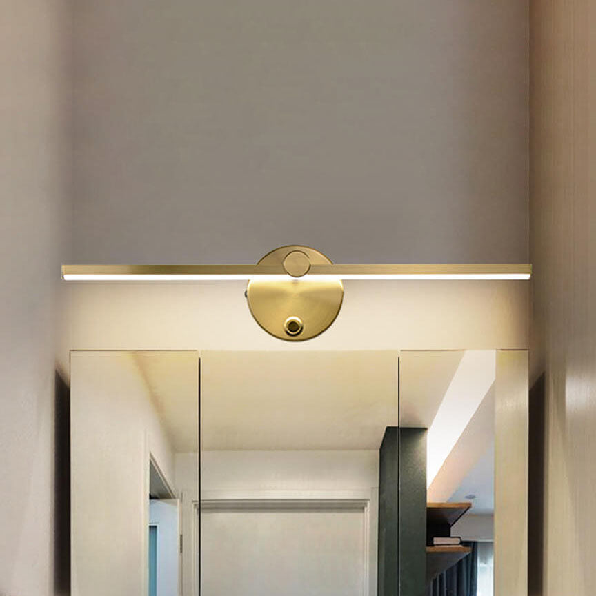 Nordic Minimalist Long Bar LED Wall Light | 1-Light Lasson Living