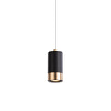 Nordic Minimalist Column Iron Pendant Light 1-Light Lasson Living