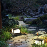 Modern Square LED Waterproof Outdoor Landscape Light Lasson Living