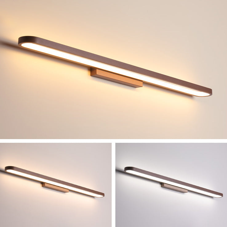 Modern LED Linear Mirror Wall Light | 1-Light Lasson Living
