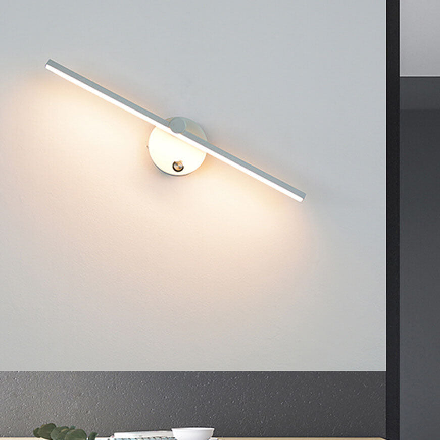 Nordic Minimalist Long Bar LED Wall Light | 1-Light Lasson Living