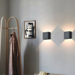 Modern Square LED Wall Sconce 1-Light Lasson Living