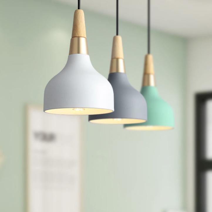 Modern Macaron Disc Pendant 1-Light Lasson Living