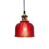 Vintage Textured Glass Pendant 1-Light Lasson Living
