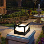 Modern Square LED Waterproof Outdoor Landscape Light Lasson Living