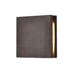 Japanese Wooden Square LED Wall Light | 1-Light Lasson Living