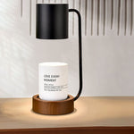 Japanese Wood 1-Light Dimmable Wax Melting Table Lamp Lasson Living