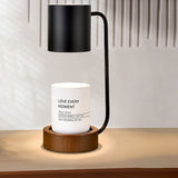 Japanese Wood 1-Light Dimmable Wax Melting Table Lamp Lasson Living