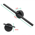 Nordic Minimalist Long Bar LED Wall Light | 1-Light Lasson Living
