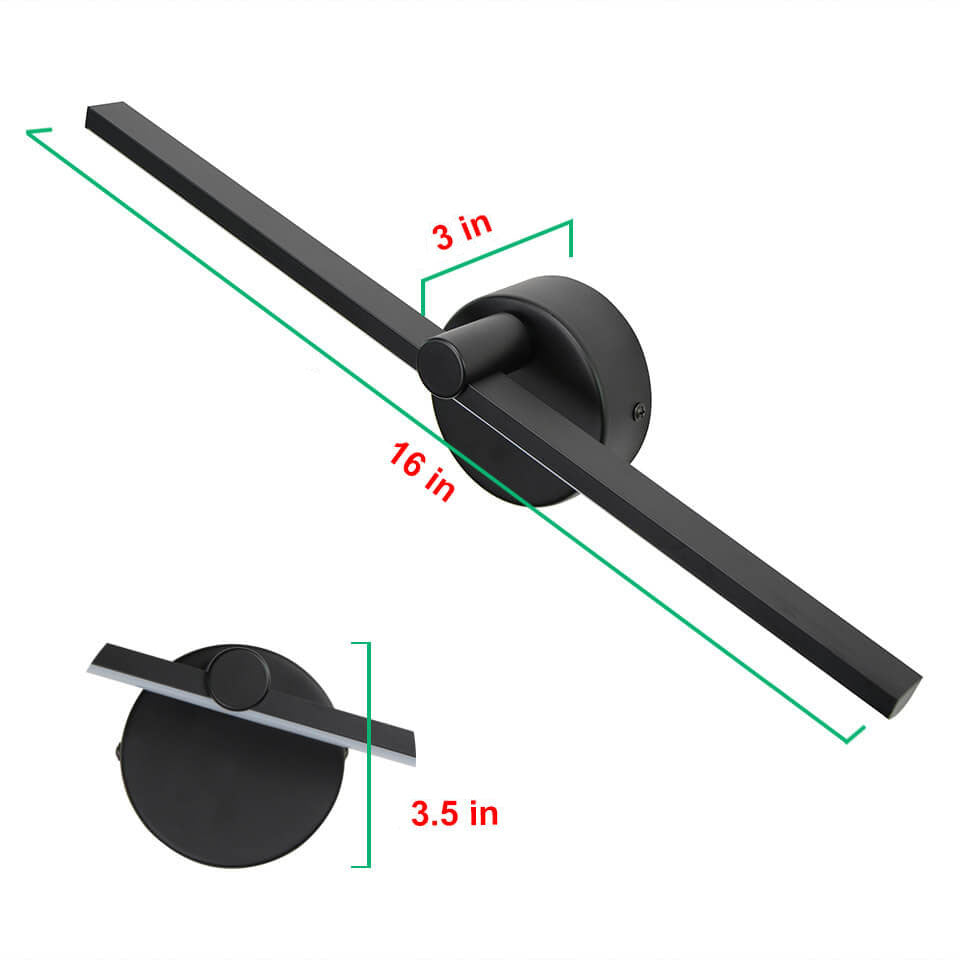 Nordic Minimalist Long Bar LED Wall Light | 1-Light Lasson Living