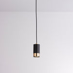 Nordic Minimalist Column Iron Pendant Light 1-Light Lasson Living