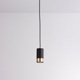 Nordic Minimalist Column Iron Pendant Light 1-Light Lasson Living