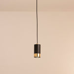 Nordic Minimalist Column Iron Pendant Light 1-Light Lasson Living