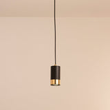 Nordic Minimalist Column Iron Pendant Light 1-Light Lasson Living