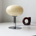 Nordic Vintage Round Glass Table Lamp 1-Light Lasson Living