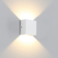 Modern Square LED Wall Sconce 1-Light Lasson Living