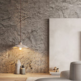 Japanese Vintage Cement Flower Pendant Light | 1-Light Lasson Living