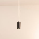 Nordic Minimalist Column Iron Pendant Light 1-Light Lasson Living