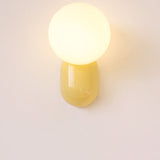 Modern Glass Globe Wall Light | 1-Light Lasson Living