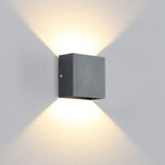 Modern Square LED Wall Sconce 1-Light Lasson Living