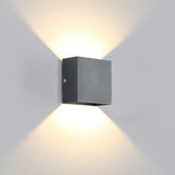 Modern Square LED Wall Sconce 1-Light Lasson Living