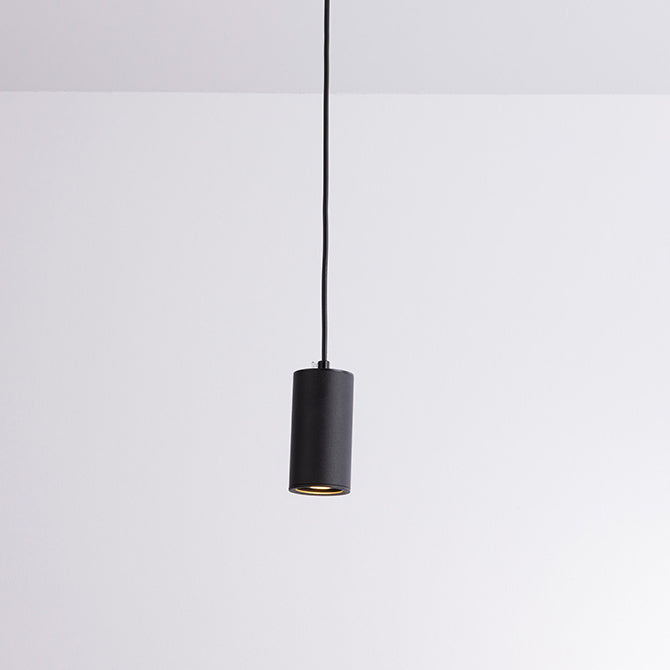 Nordic Minimalist Column Iron Pendant Light 1-Light Lasson Living
