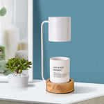 Japanese Wood 1-Light Dimmable Wax Melting Table Lamp Lasson Living