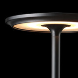 Modern Brass Cone LED Rechargeable Table Lamp 1-Light Lasson Living