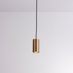 Nordic Minimalist Column Iron Pendant Light 1-Light Lasson Living