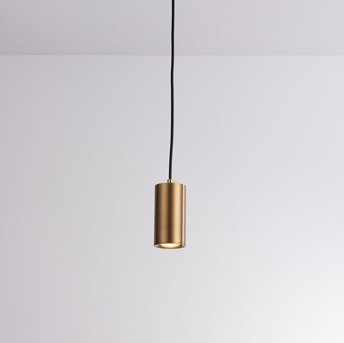 Nordic Minimalist Column Iron Pendant Light 1-Light Lasson Living