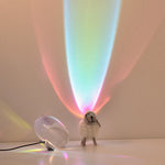 Modern Crystal LED Projection Table Light | USB Powered Lasson Living
