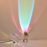 Modern Crystal LED Projection Table Light | USB Powered Lasson Living