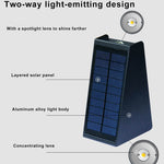 Modern Solar LED Up and Down Wall Light | 1-Light Lasson Living