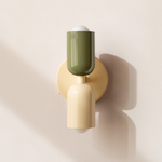Modern Minimalist Cylinder Wall Sconce LED 2-Light Lasson Living