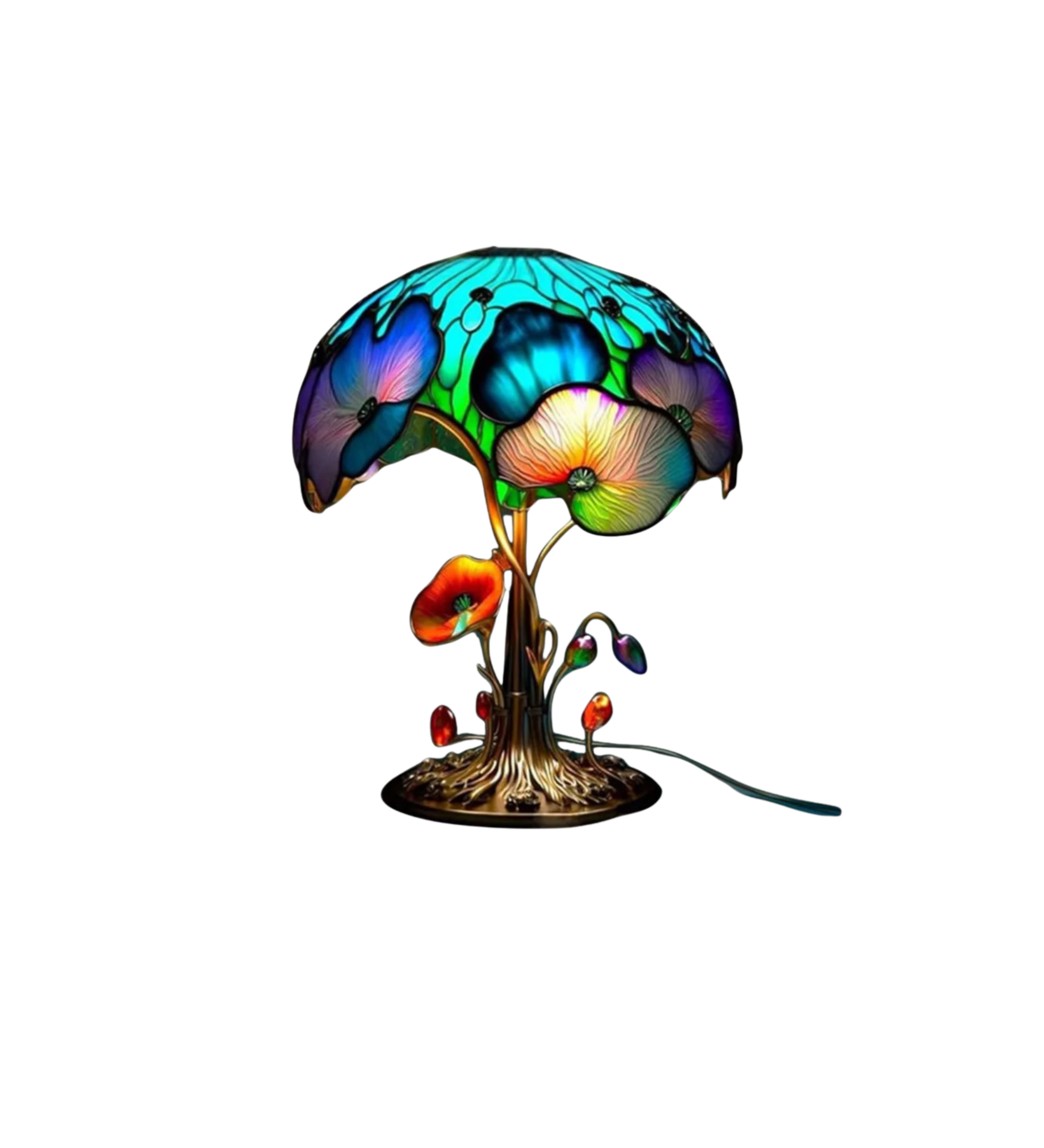 Vintage Mushroom Table Lamp LED 1-Light Lasson Living