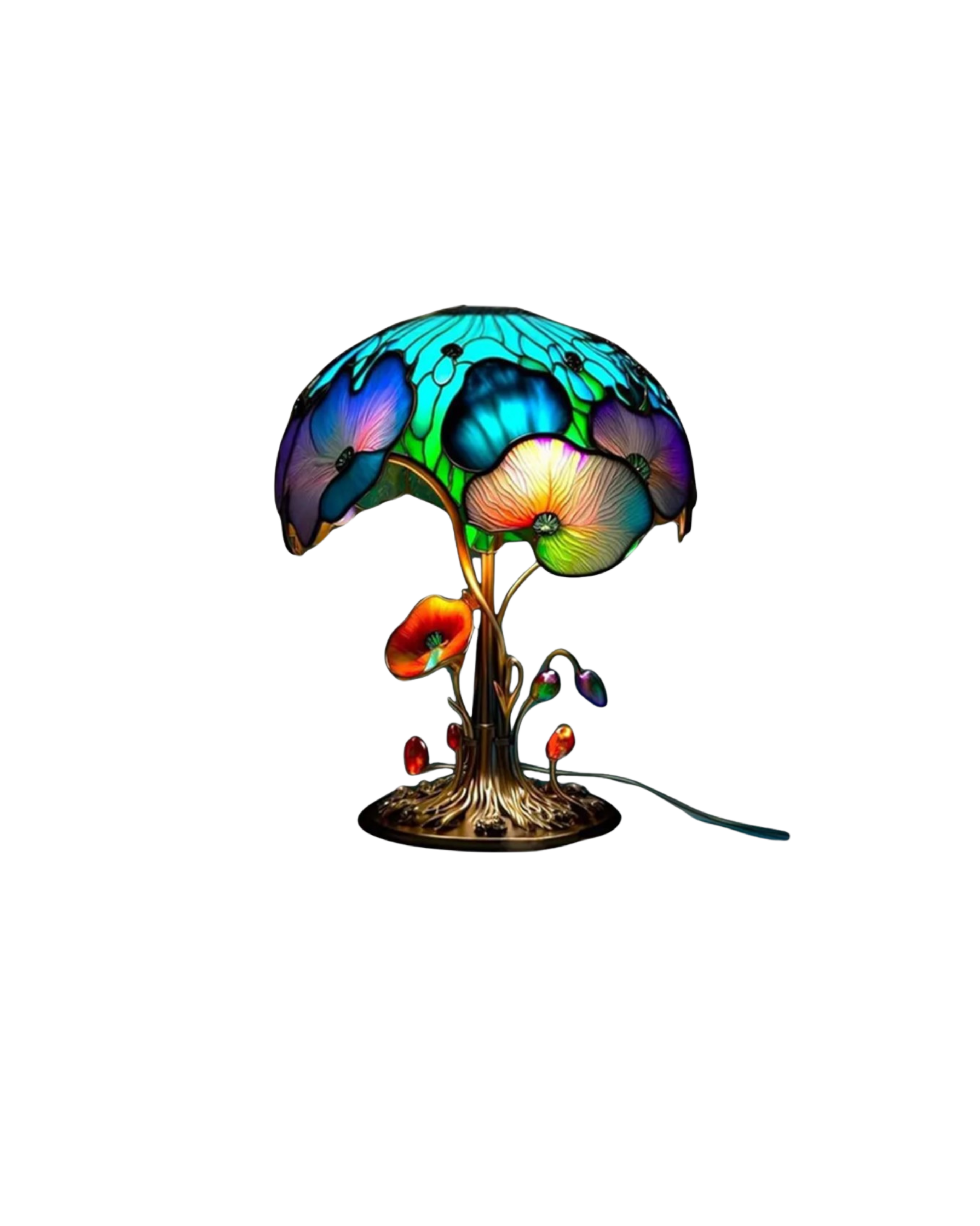 Vintage Mushroom Table Lamp LED 1-Light Lasson Living