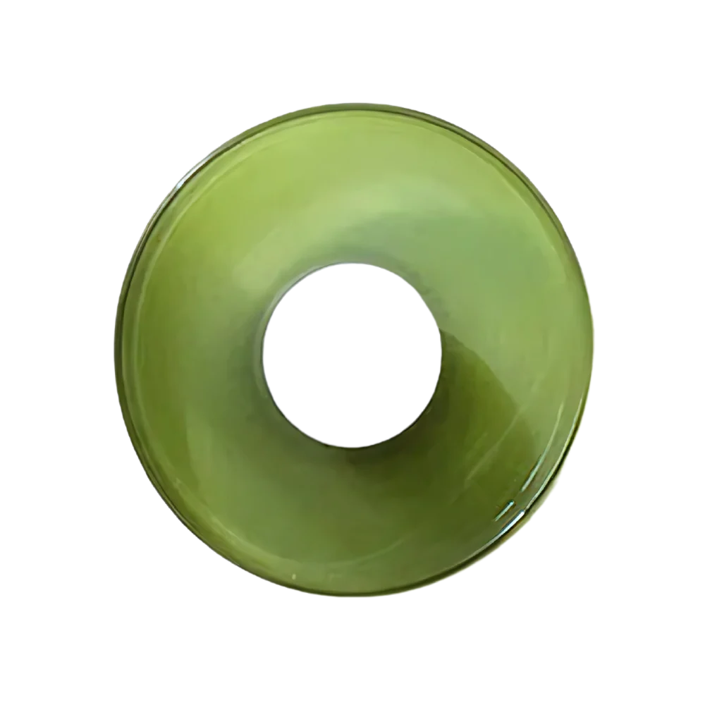Nordic Glass Olive Disc Wall & Ceiling Light LED 1-light Lasson Living