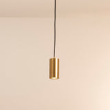 Nordic Minimalist Column Iron Pendant Light 1-Light Lasson Living