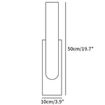 Modern Alabaster-Effect Brass Wall Sconce LED 1-Light Lasson Living