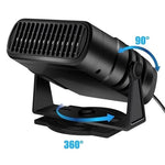 12V Automotive Portable Car Heater Heats Your Vehicle In Under 30 Seconds With 360° Rotating Holder And Air Purification - Image 5