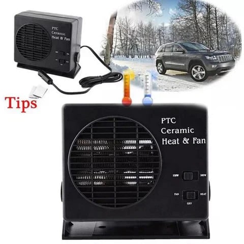 12V Car Fan Heater With Ceramic PTC Rapid Cabin Heating And Heat Fan Modes - Image 4