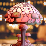 Vintage Mushroom Table Lamp LED 1-Light Lasson Living