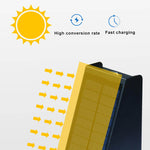 Modern Solar LED Up and Down Wall Light | 1-Light Lasson Living