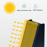 Modern Solar LED Up and Down Wall Light | 1-Light Lasson Living