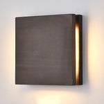 Japanese Wooden Square LED Wall Light | 1-Light Lasson Living